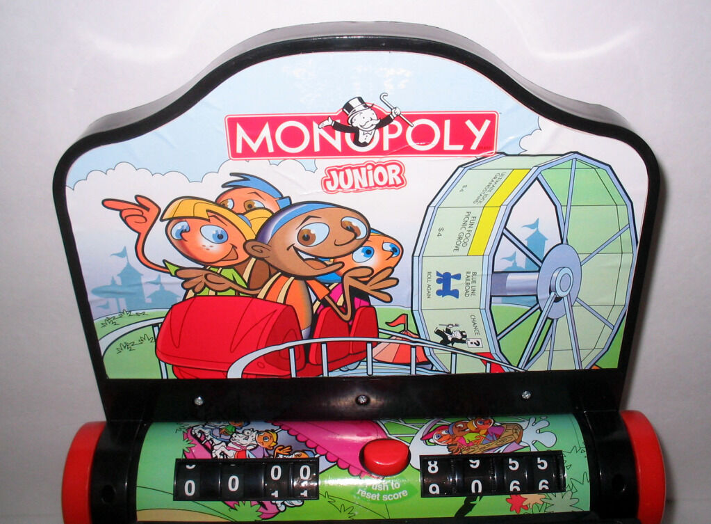 Buy Monopoly Jr. Deluxe Tabletop Pinball Machine Online at Low Prices in  India 