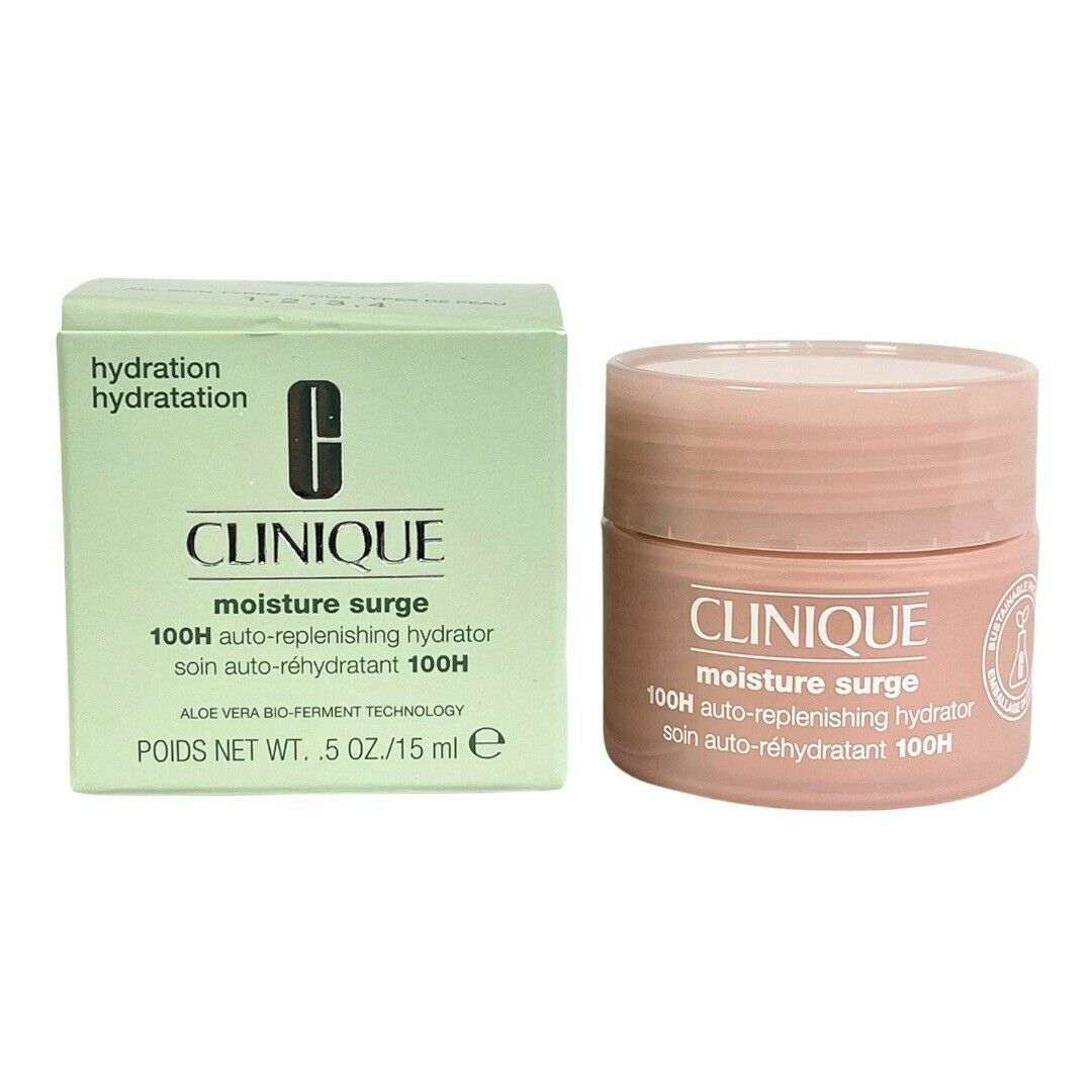 Увлажняющий крем Clinique Moisture Surge 100H с автоматическим пополнением 15 мл.5 унций Travel Sz New