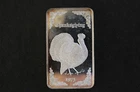 1973 Thanksgiving 1973 Columbus Mint Ser# 16/500 Silver Art Bar P0765