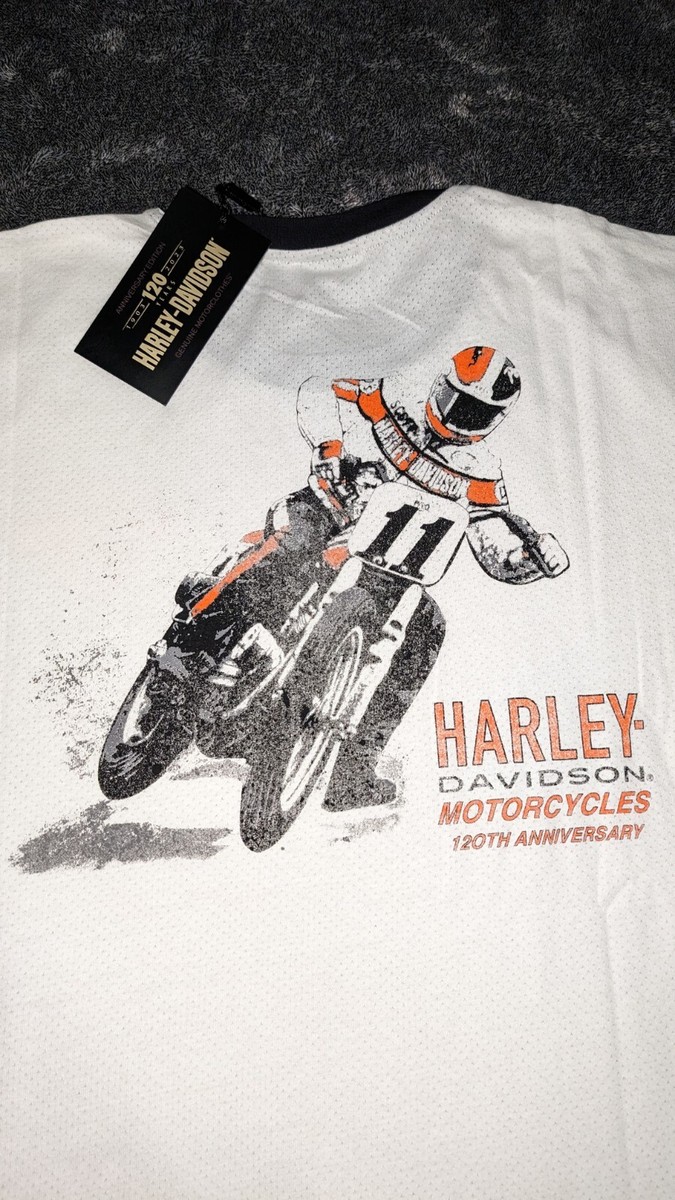 ◆Harley Davidson◆ Neon Harley Ringer Tee Shirt White HH151 96271-25VX_B.jpg?crop=center&