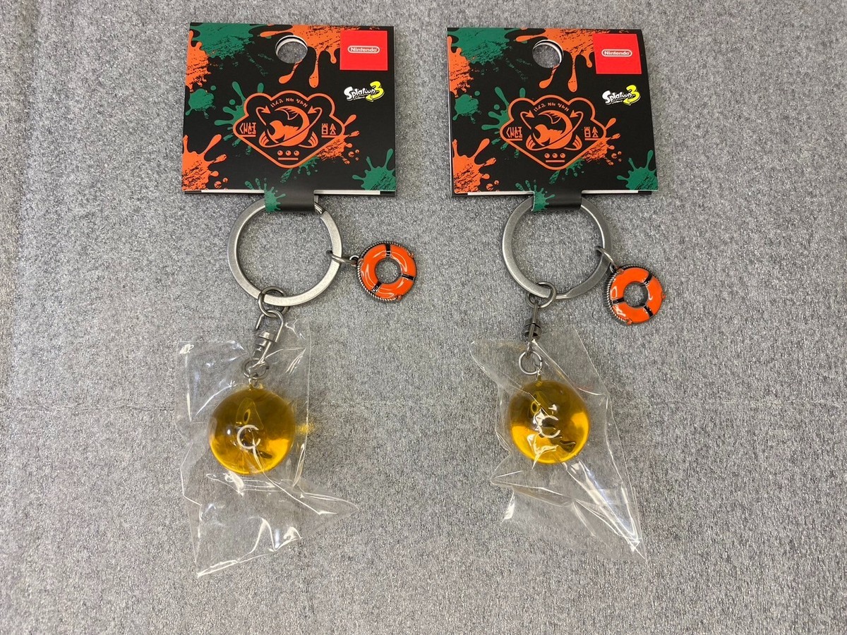 SALMON RUN Golden Egg Keychain Splatoon 3 Set of 2 Nintendo
