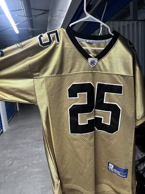 Reggie Bush #25 New Orleans Saints Reebok NFL Sewn Football