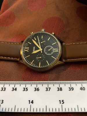 Fossil Men s Watch BQ2404 Black/Gold