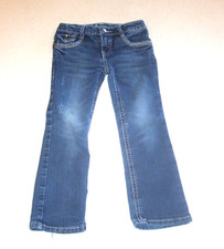 Girl's Z Cavaricci Bootcut Stretch Blue Denim Jeans 4