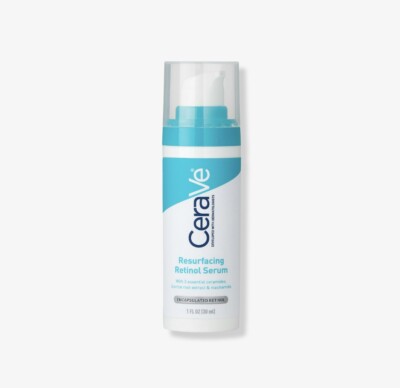 Cerave Retinol Serum For Post-Acne Marks And Skin Texture | Pore Refining, 