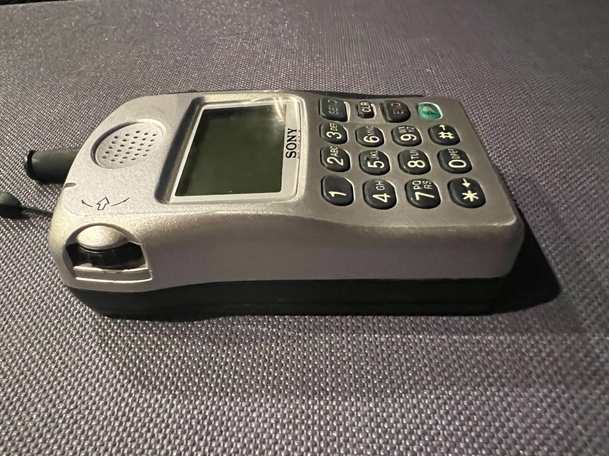 ソニー　セレブリティ COLLECTIBLE Sony CM-Z200 D-Wave Zuma 1997 Cell Phone CDMA 800