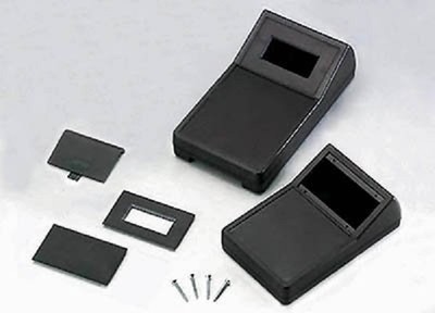 CES Sloped Handheld Enclosure Box 150 x 95 x 28.5/49.5 MM  # 64G1168B
