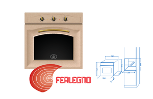 Forno incasso candy 8 funzioni