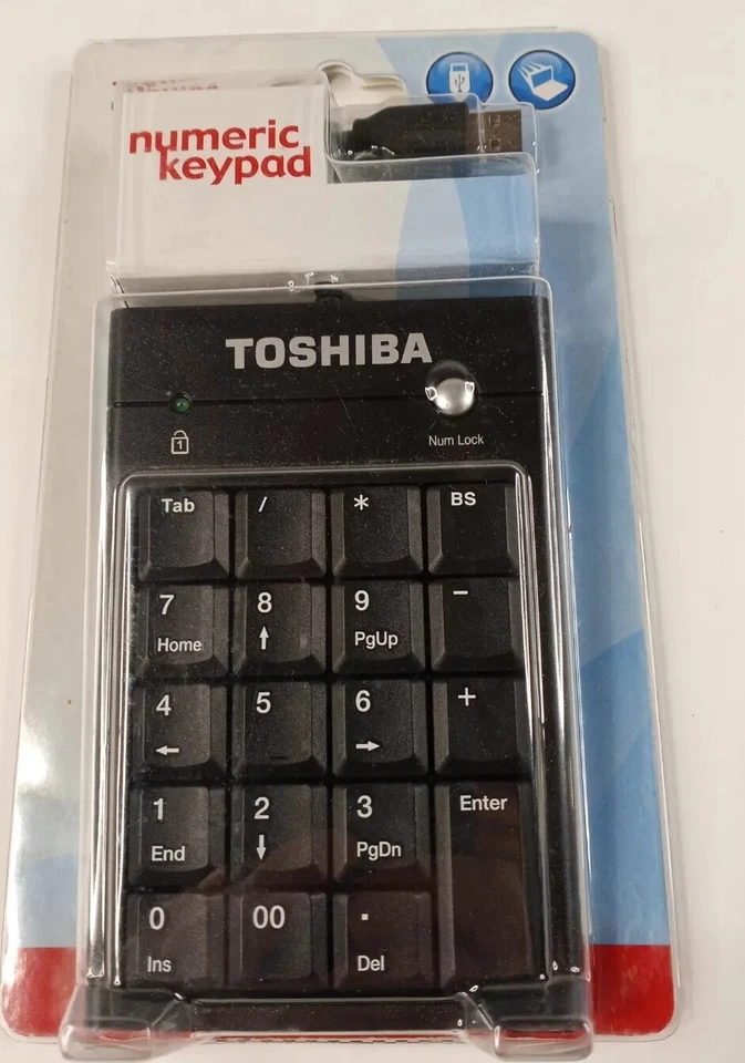Toshiba  Numeric Keypad USB PA328U-1ETB - Image 2 of 3