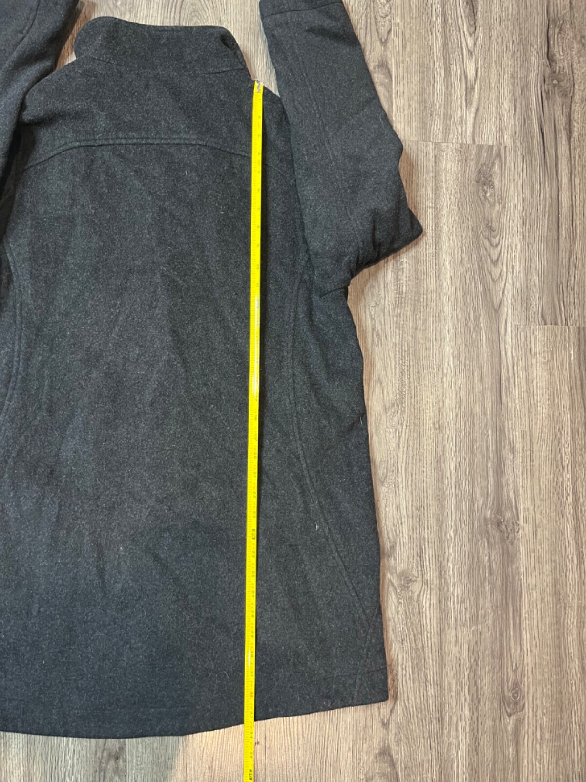 Pendleton Jacket Womens Large Grey Wool Over Coat - image 13