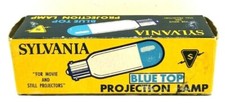 Vtg Sylvania Wabash Blue Top Projection Advertisement EMPTY BOX ONLY  B80 