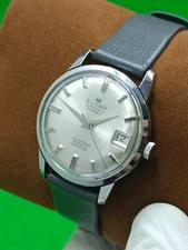 vintage ELCAR GLUCYDUR watch Automatic 25 Jewels Date Indicator