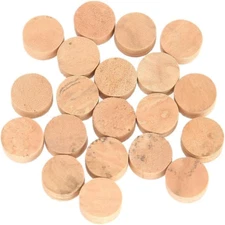20Pc Trombone Trumpet Spit Valve Cork Pads 9.5mm Water Key Replacement Parts