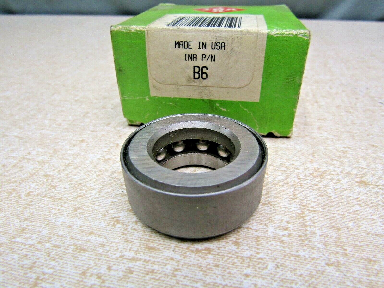 INA B6 .813"X 1.469"X .625", 13/16"X 15/32"X 5/8" Banded Thrust Bearing