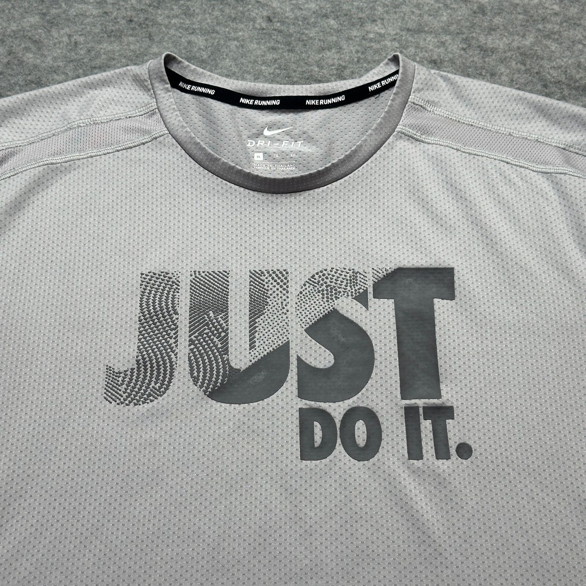 grey nike reflective t shirt