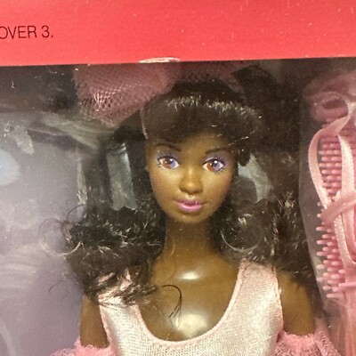 1986 My First Super Star Barbie Doll No. 1801 AA Textured Hair