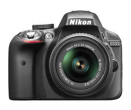 Nikon D3300 24.2 MP Digital SLR with 18-55mm VR II Lens Factory Refurbished - Photo 1 sur 1