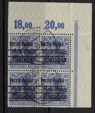 POLAND FISCHER # 12 ;; POCZTA POLSKA '' NA ZNACZKACH GGW .BLOK 4 ZNACZKOWY KASOW