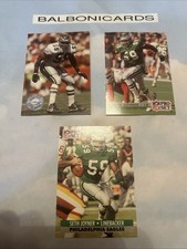 Seth Joyner 3 Card Pro Set Lot! NM+ Free Shipping! Philadelphia Eagles
