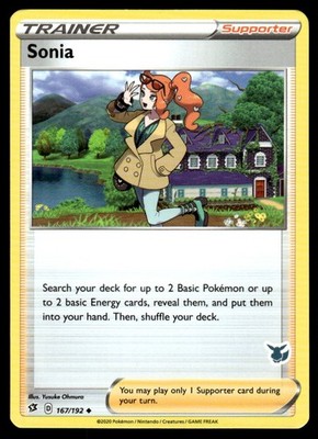 2022 Pokemon Battle Academy SONIA #167 / 192 Trainer Eevee Stamp