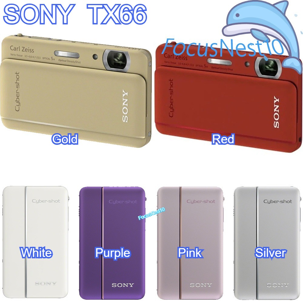 SONY CyberShot DSC-TX66 Digital Camera 1080p HD Video Recording