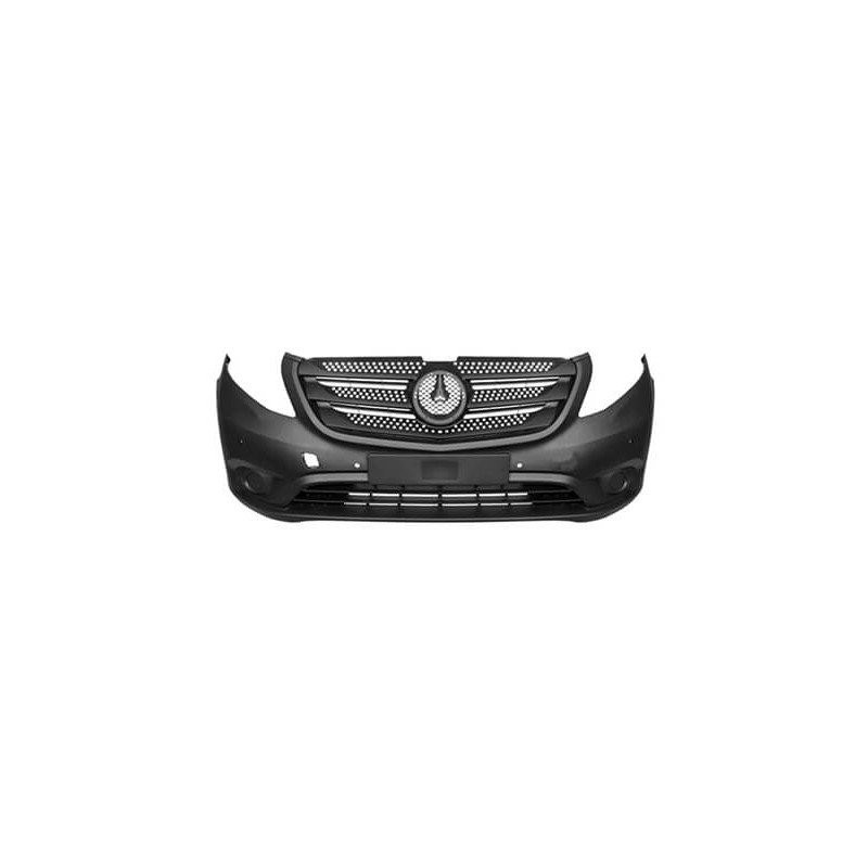 Pare-choc avant gris Mercedes Vito W447 2014 2015 2016 2017 avec radars