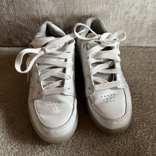 Heelys White Lace Up Roller Lace Up Casual Heely Shoes Youth Size 3