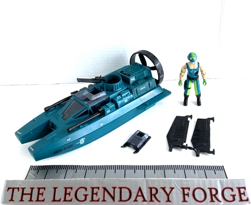 Gi JoeCobra Water Moccasin 1984 Vintage Vehicle 100% Complete Outstanding #2