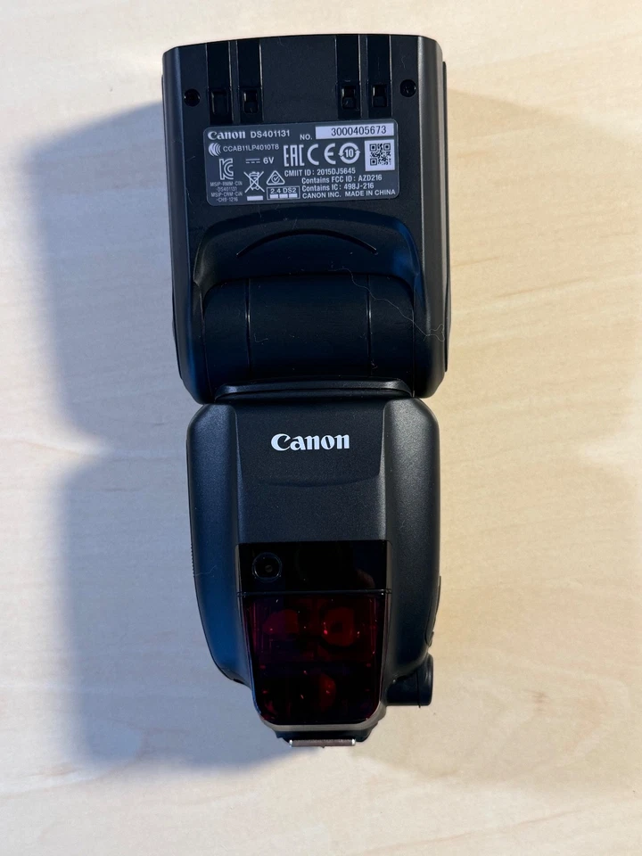 Canon Speedlite 600EX II-RT Blitzgerät für Canon - Bild 4 von 4