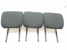 2012-2019 MK4 RENAULT CLIO SET X3 REAR HEADRESTS LH RH CENTRE