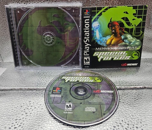 Mortal Kombat: Special Forces (PS1) CIB w/ Reg Card - NEAR MINT DISC - VGC