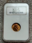 Rare 1920 P MS66 Red Lincoln Wheat Penny Professionally Graded by NGC