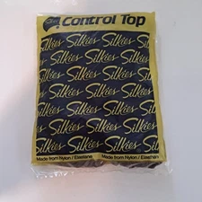 Silkies Control Top 710 Womens Control Top Hose With Support Legs Misty Grey S