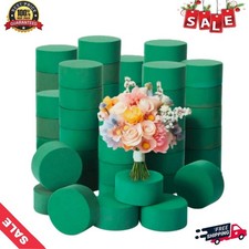 Premium Wet Florist Foam Cylinders Floral Flower Fresh Display Arrangement UK 