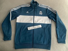 REAL MADRID ADIDAS 2017/2018 TRACK JACKET LARGE MEN
