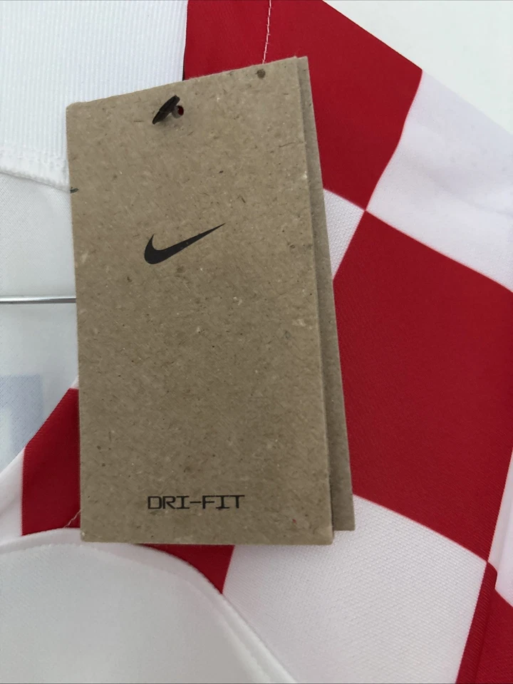 CROACIA Nike Fútbol 2022 Mundial Qatar Camiseta Fútbol Camiseta MODRIC 10 Grande Foto 4 de 4