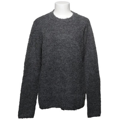 Minimum, Strickpullover, Größe: L, Grau, Acryl/Alpakawolle, Fischgräte #kFF
