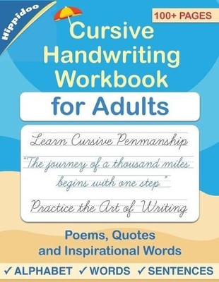Hippidoo Sujatha Lalgudi Cursive handwriting workbook for Adults (Paperback)