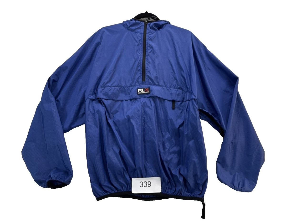 Polo Sport Blue Windbreaker Coats, Jackets & Vests for Men for