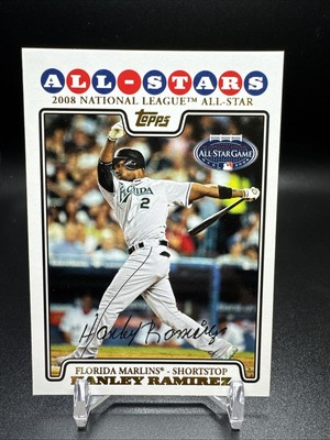 2008 Topps Update Gold Foil #UH35 Hanley Ramirez