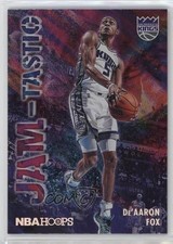 2023-24 Panini NBA Hoops JAM-tastic De'Aaron Fox #16 1bs6