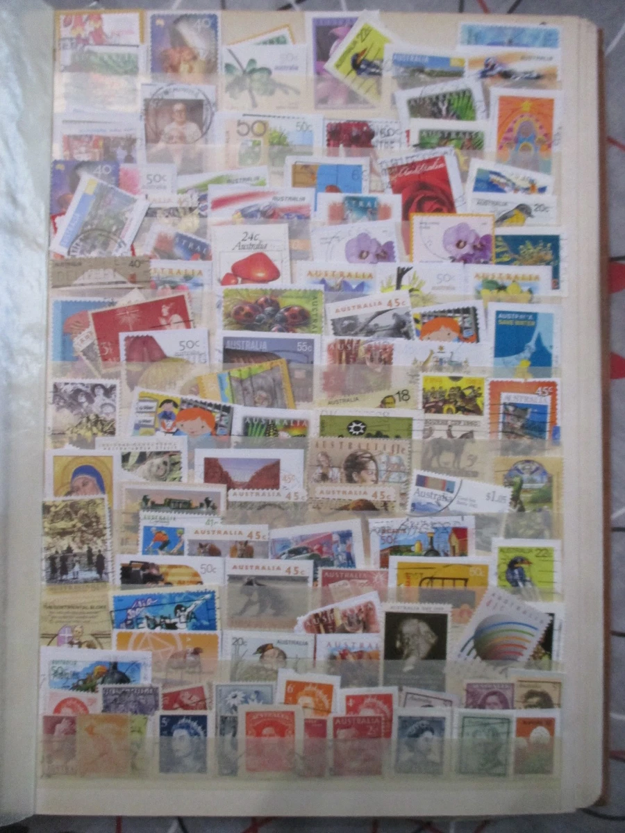 Lots et collections de timbres d'Australie et Océanie