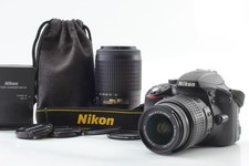 N MINT Nikon D3300 24.2MP Digital SLR Camera 18-55mm 55-200mm Lenses For JAPAN