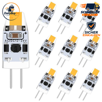 LED Lampe Dimmbar 12V G4 2W Warmweiß 3000K 10Er-Pack Leuchtmittel
