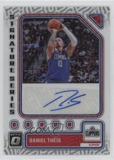 2023-24 Panini Donruss Optic Signature Series Daniel Theis #SS-THI Auto 07sf