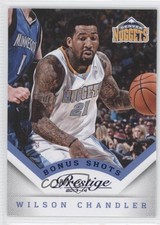 2013-14 Panini Prestige Blue Bonus Shots Wilson Chandler #67 1t6