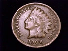 New Listing1908 Indian Head Cent, Very Good Grade