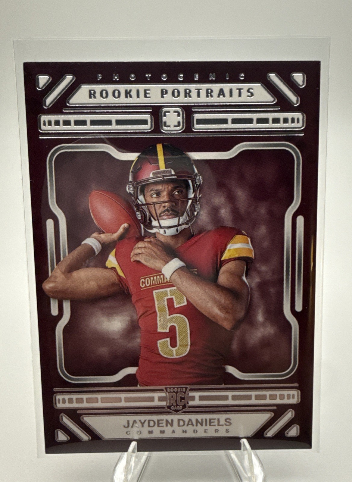 2024 Panini Photogenic - Rookie Portrait Jayden Daniels #195 (RC)