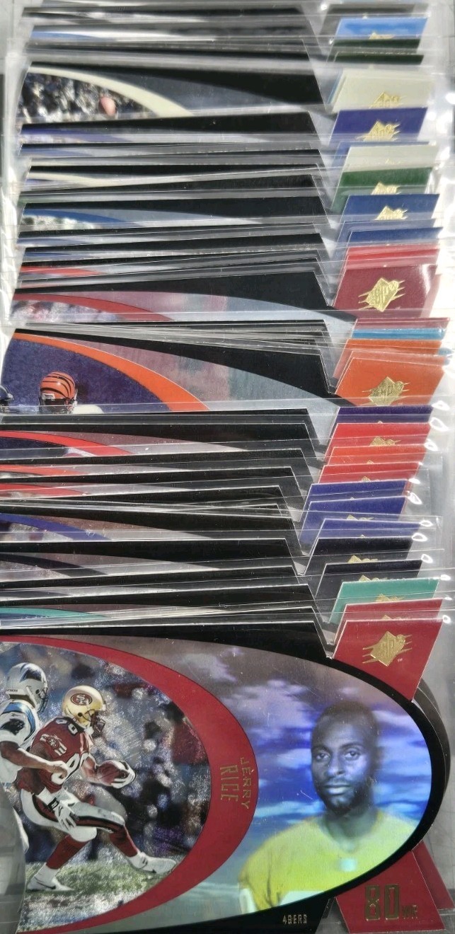 1997 Upper Deck SPx Die-Cut Hologram Football - Complete Your Set -You Pick 1-50