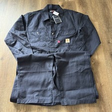 BOCOMAL FR C2301 Coverall Men's L Navy Flame Resistant Safety Workwear